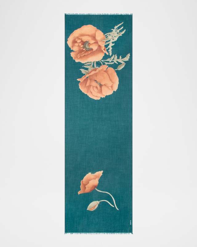 Printed Cashmere Scarf
